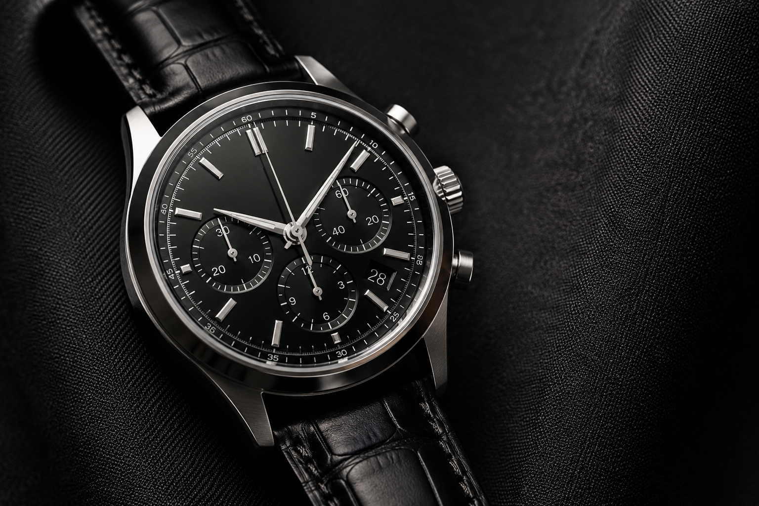 Moon phase watches