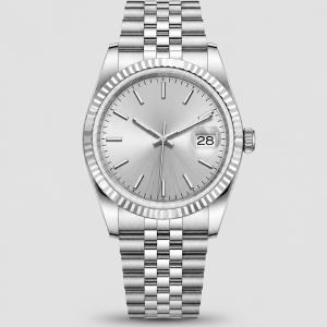 Classic Silver Dress Watch