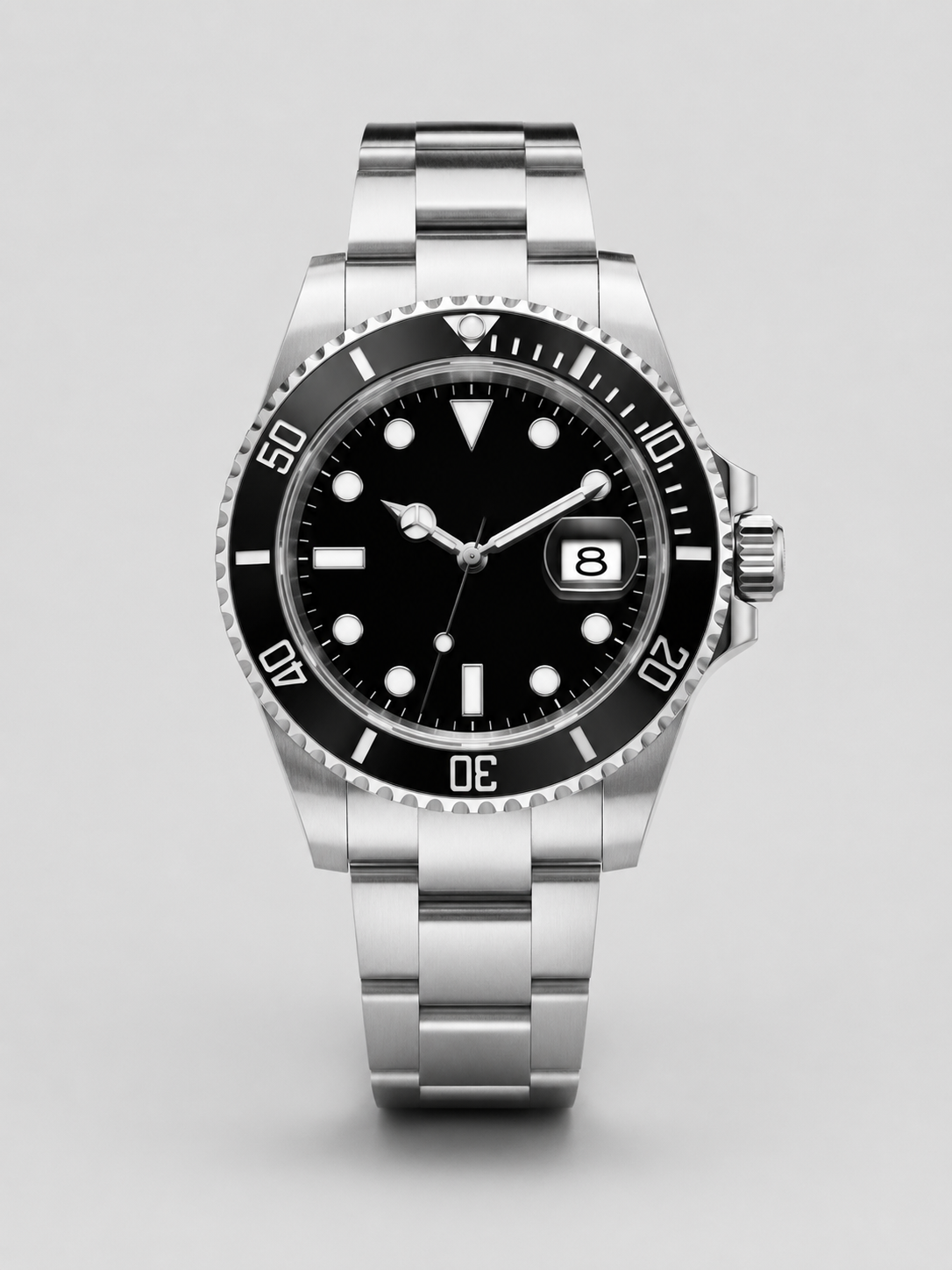 Black Dial Dive Watch