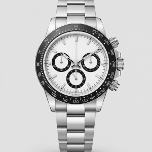 White Dial Chronograph Watch