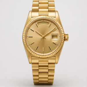 Full Gold Dress Watch